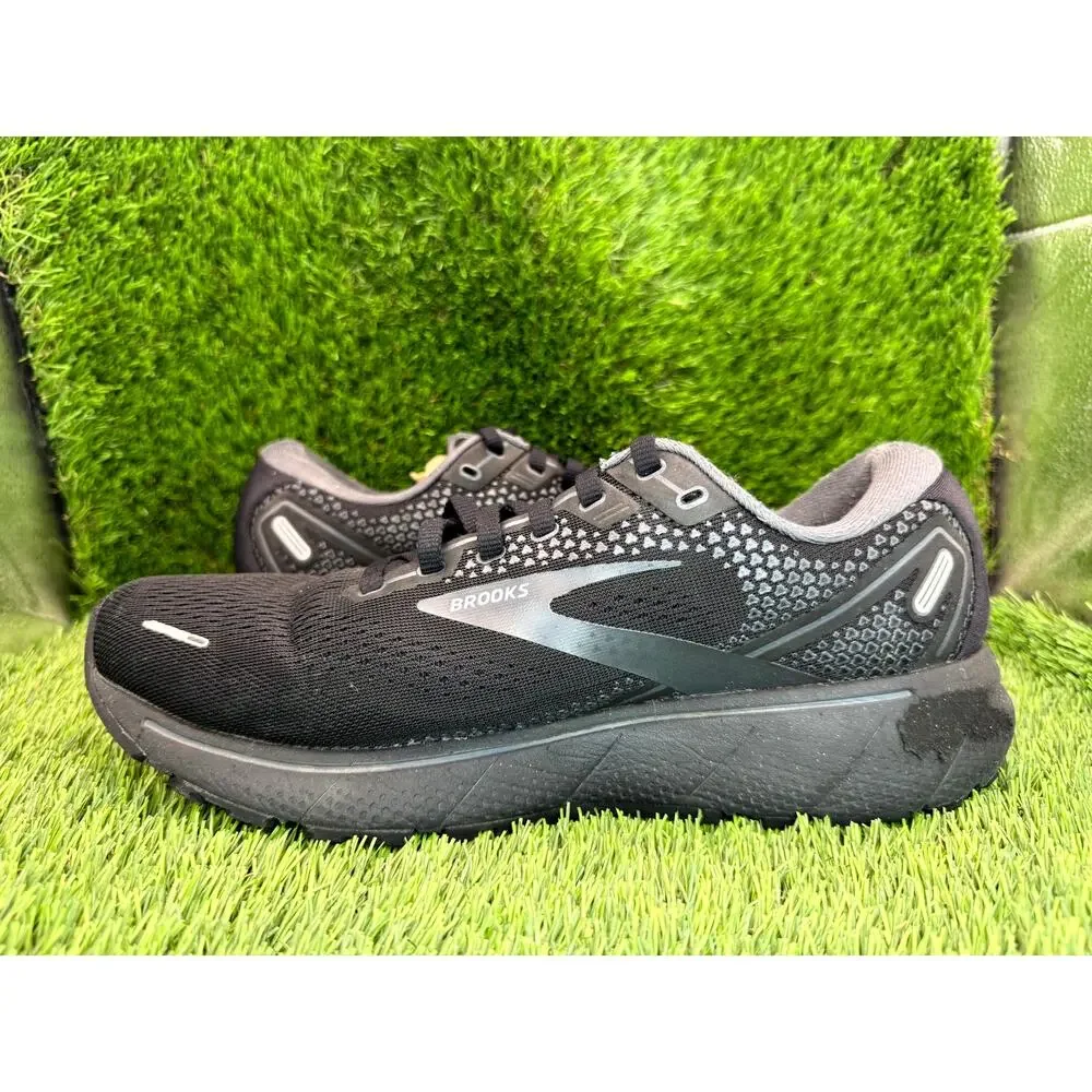 Brooks Ghost 14 1203561D020 Athletic Shoes Women's 10.5D Black Mesh Road Running